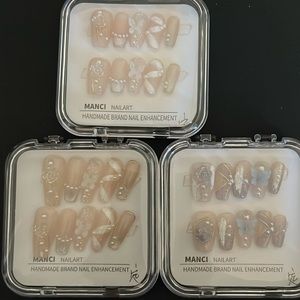 3-set handmade brand false nails